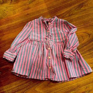Ralph Lauren button down babydoll shirt 12M